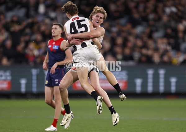 AFL 2024 Round 24 - Melbourne v Collingwood - A-53329477