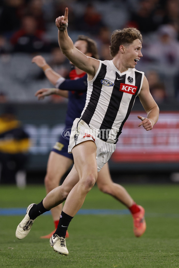 AFL 2024 Round 24 - Melbourne v Collingwood - A-53329479