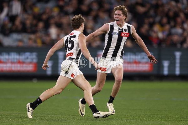 AFL 2024 Round 24 - Melbourne v Collingwood - A-53329484