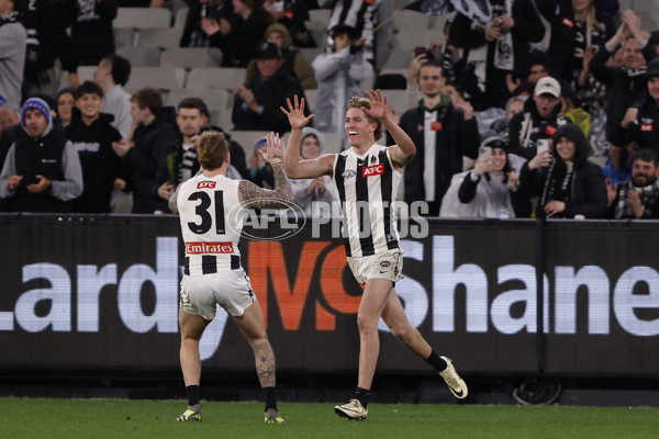 AFL 2024 Round 24 - Melbourne v Collingwood - A-53329509