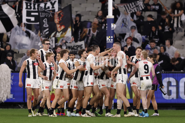 AFL 2024 Round 24 - Melbourne v Collingwood - A-53329510