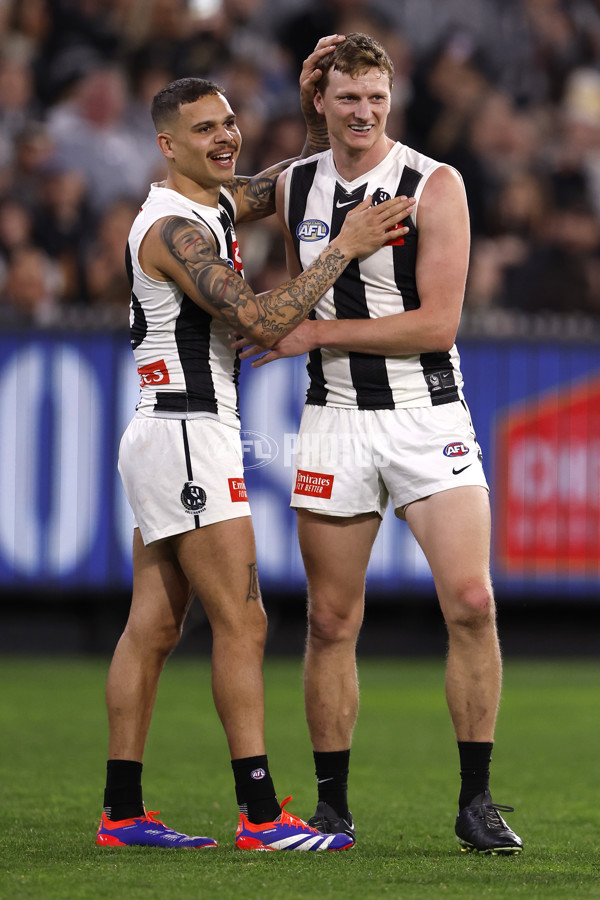 AFL 2024 Round 24 - Melbourne v Collingwood - A-53330951