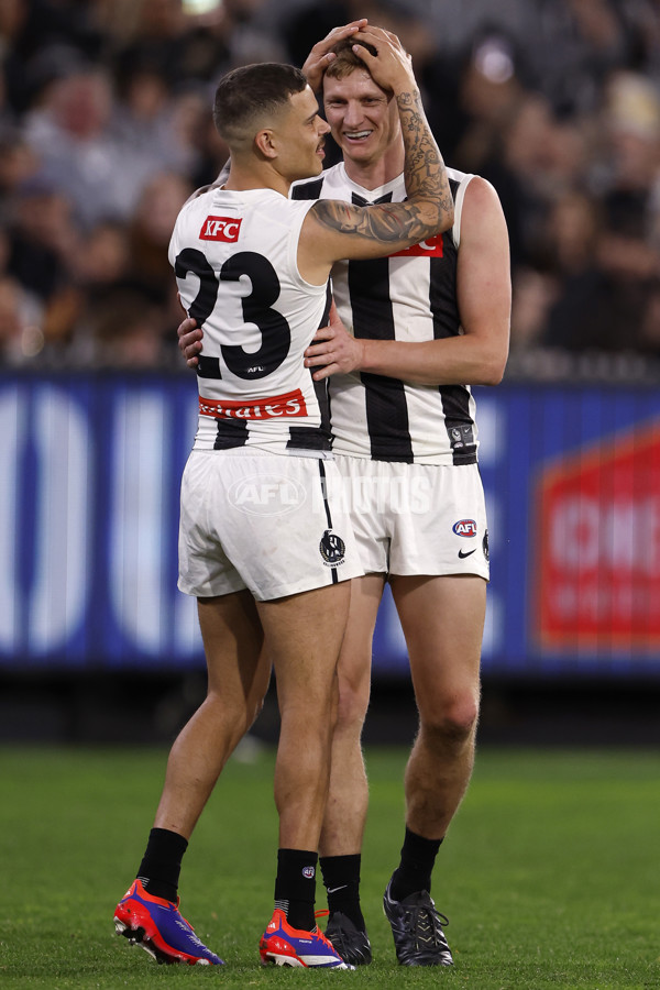 AFL 2024 Round 24 - Melbourne v Collingwood - A-53330952