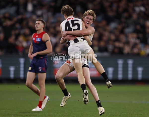 AFL 2024 Round 24 - Melbourne v Collingwood - A-53330954