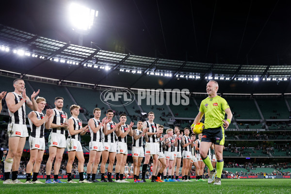 AFL 2024 Round 24 - Melbourne v Collingwood - A-53330992