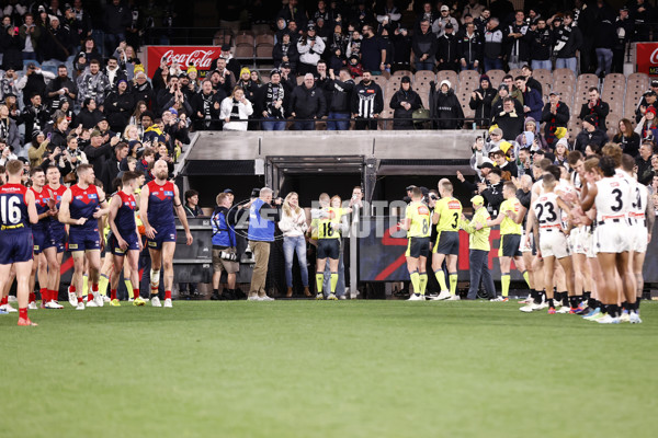 AFL 2024 Round 24 - Melbourne v Collingwood - A-53332447