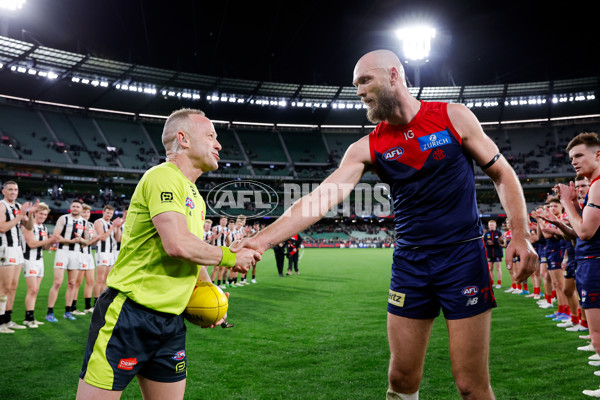 AFL 2024 Round 24 - Melbourne v Collingwood - A-53332452