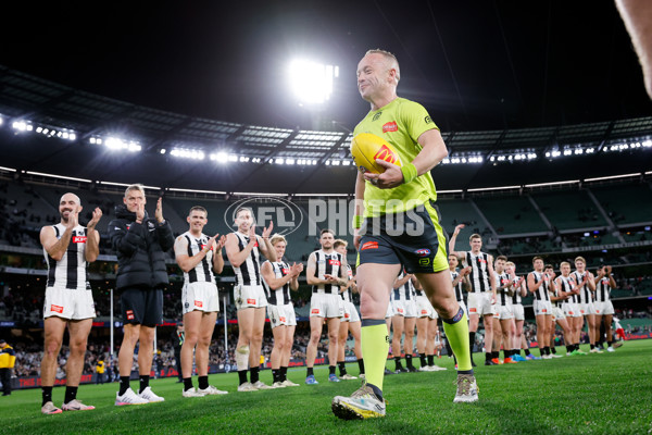 AFL 2024 Round 24 - Melbourne v Collingwood - A-53332453