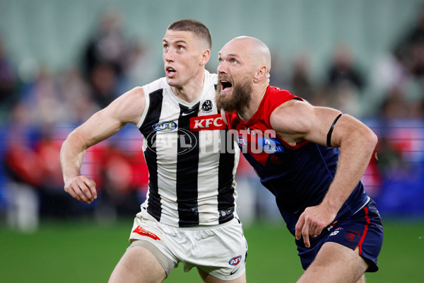 AFL 2024 Round 24 - Melbourne v Collingwood - A-53333664