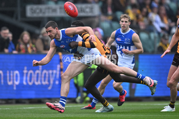 AFL 2024 Round 24 - Hawthorn v North Melbourne - A-53335302