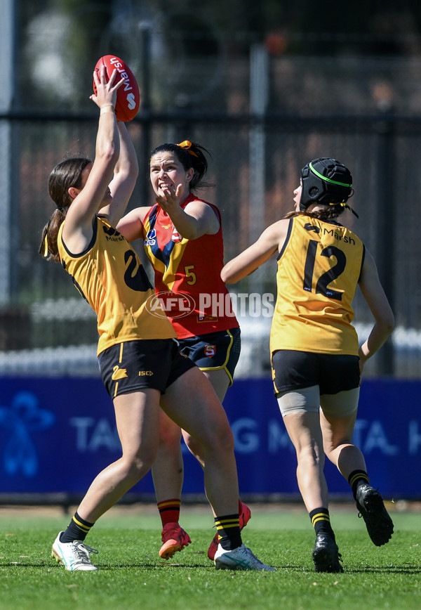 Marsh AFL Championships U18 Girls 2024 - South Australia v Western Australia - A-53338574