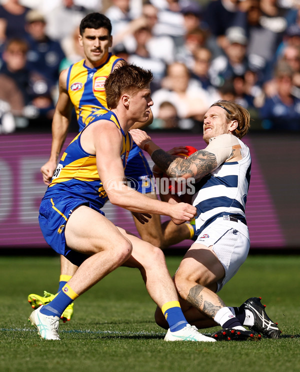 AFL 2024 Round 24 - Geelong v West Coast - A-53340860