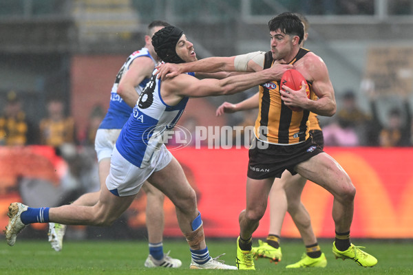 AFL 2024 Round 24 - Hawthorn v North Melbourne - A-53348930