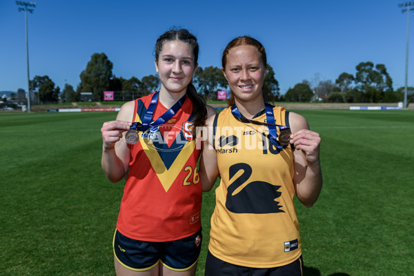 Marsh AFL Championships U18 Girls 2024 - South Australia v Western Australia - A-53350424