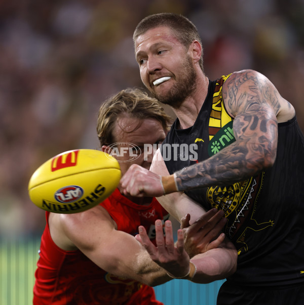 AFL 2024 Round 24 - Richmond v Gold Coast - A-53359227