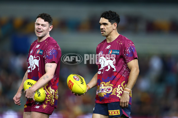 AFL 2024 Round 24 - Brisbane v Essendon - A-53364125