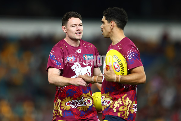 AFL 2024 Round 24 - Brisbane v Essendon - A-53364128