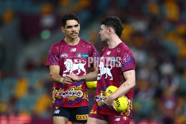 AFL 2024 Round 24 - Brisbane v Essendon - A-53364130