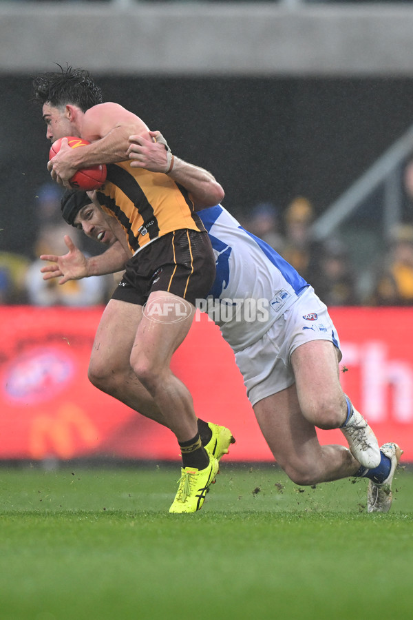 AFL 2024 Round 24 - Hawthorn v North Melbourne - A-53364148