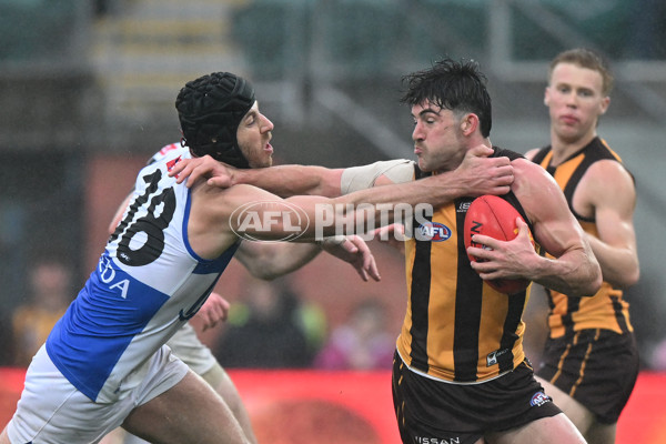 AFL 2024 Round 24 - Hawthorn v North Melbourne - A-53364150