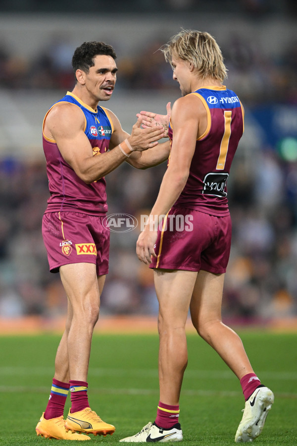 AFL 2024 Round 24 - Brisbane v Essendon - A-53364834
