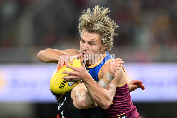 AFL 2024 Round 24 - Brisbane v Essendon - A-53364845