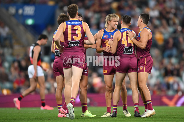 AFL 2024 Round 24 - Brisbane v Essendon - A-53364846