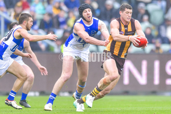 AFL 2024 Round 24 - Hawthorn v North Melbourne - A-53364864