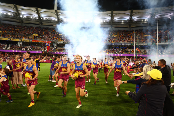 AFL 2024 Round 24 - Brisbane v Essendon - A-53366856