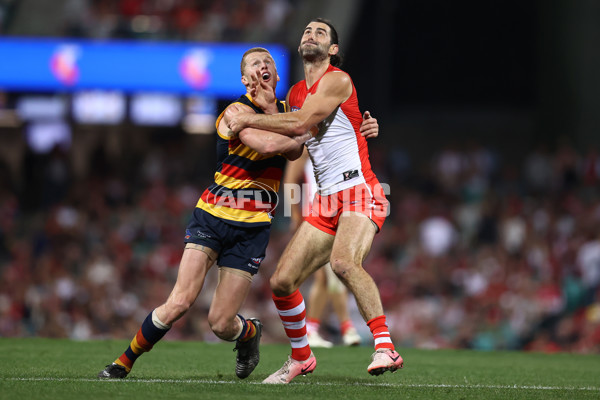 AFL 2024 Round 24 - Sydney v Adelaide - A-53366864