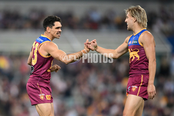 AFL 2024 Round 24 - Brisbane v Essendon - A-53367724