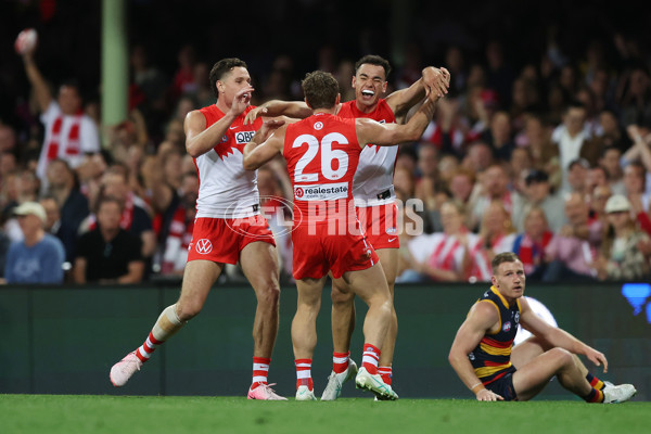 AFL 2024 Round 24 - Sydney v Adelaide - A-53367747