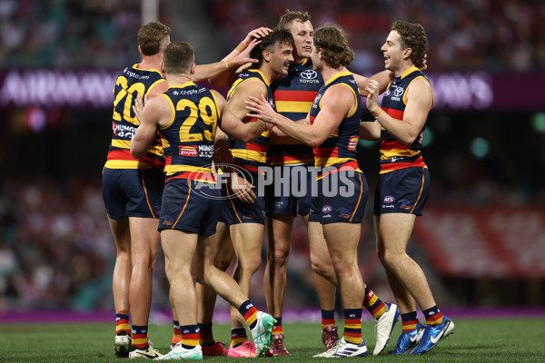 AFL 2024 Round 24 - Sydney v Adelaide - A-53367774