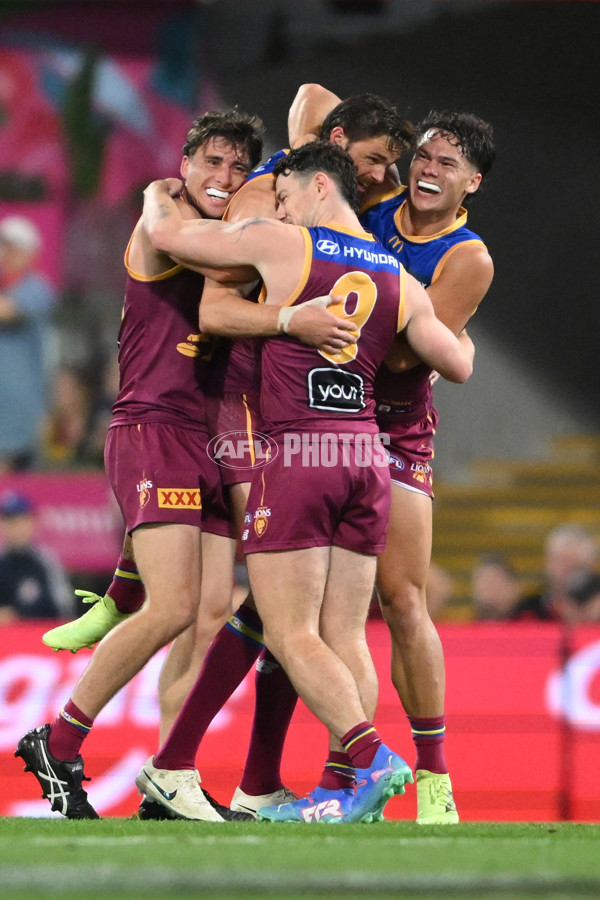 AFL 2024 Round 24 - Brisbane v Essendon - A-53369926
