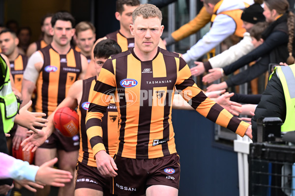 AFL 2024 Round 24 - Hawthorn v North Melbourne - A-53369932