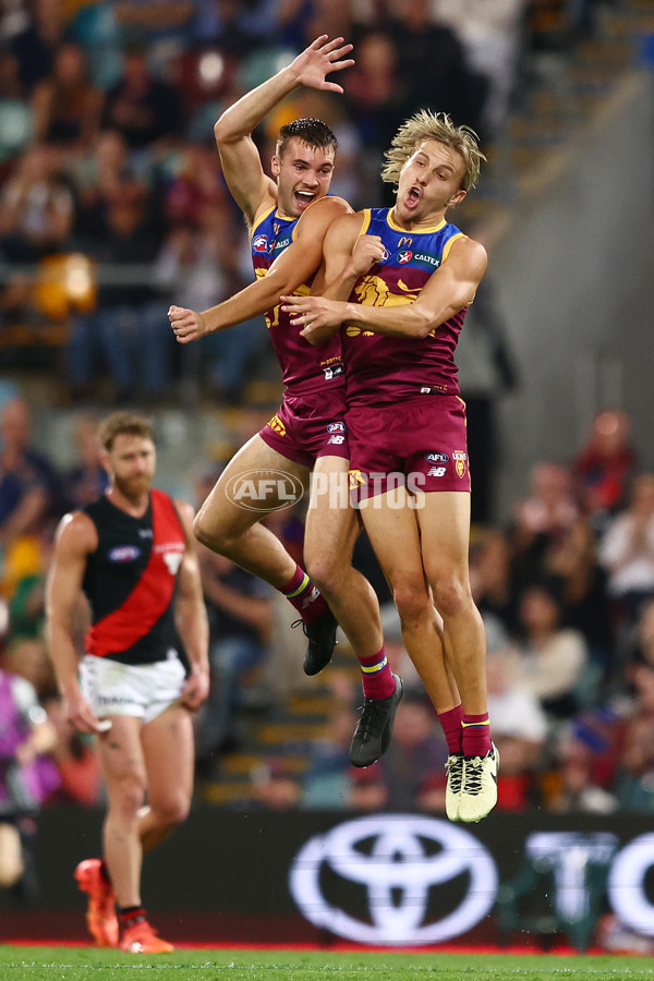 AFL 2024 Round 24 - Brisbane v Essendon - A-53369934