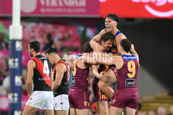 AFL 2024 Round 24 - Brisbane v Essendon - A-53369935