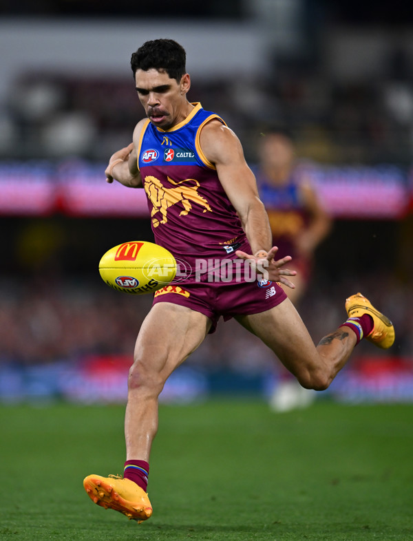 AFL 2024 Round 24 - Brisbane v Essendon - A-53369944