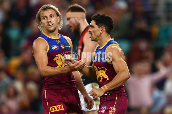 AFL 2024 Round 24 - Brisbane v Essendon - A-53369987