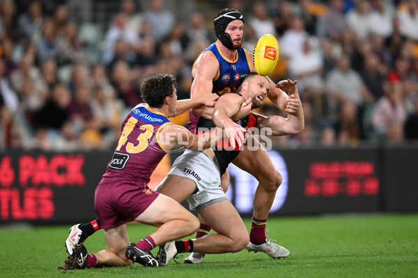 AFL 2024 Round 24 - Brisbane v Essendon - A-53370741