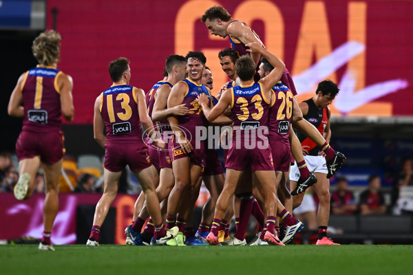 AFL 2024 Round 24 - Brisbane v Essendon - A-53370763
