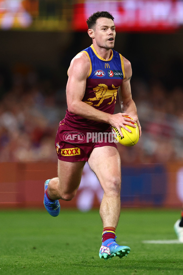 AFL 2024 Round 24 - Brisbane v Essendon - A-53370770
