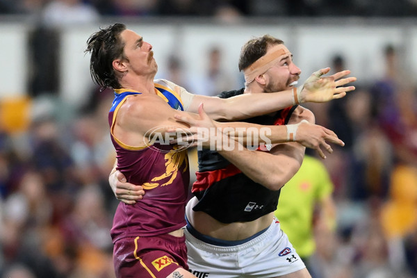 AFL 2024 Round 24 - Brisbane v Essendon - A-53370804