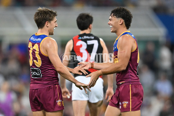 AFL 2024 Round 24 - Brisbane v Essendon - A-53370822