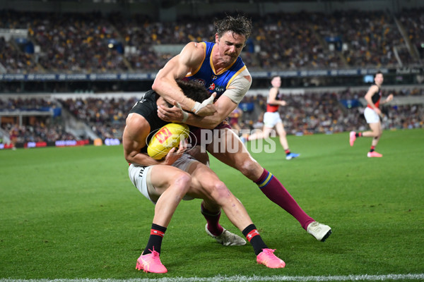 AFL 2024 Round 24 - Brisbane v Essendon - A-53372865