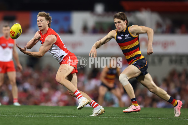 AFL 2024 Round 24 - Sydney v Adelaide - A-53372868