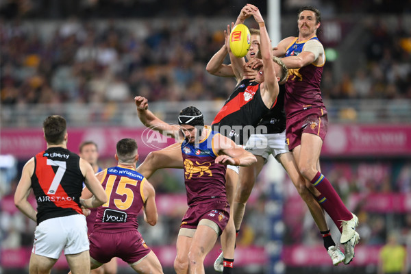 AFL 2024 Round 24 - Brisbane v Essendon - A-53372895