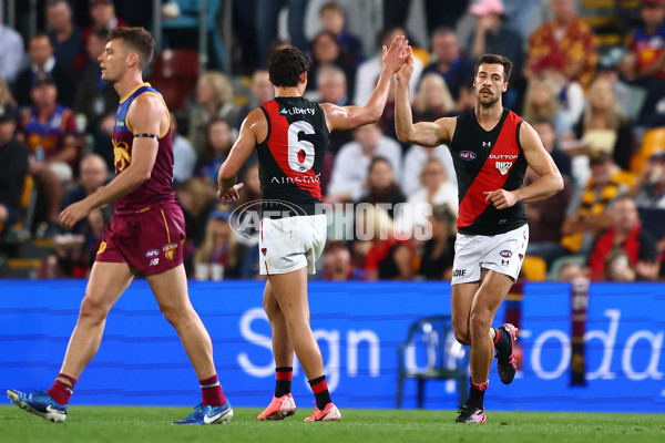 AFL 2024 Round 24 - Brisbane v Essendon - A-53373475