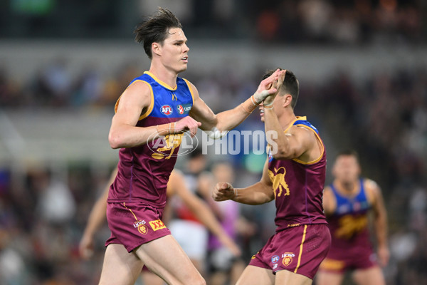 AFL 2024 Round 24 - Brisbane v Essendon - A-53373488