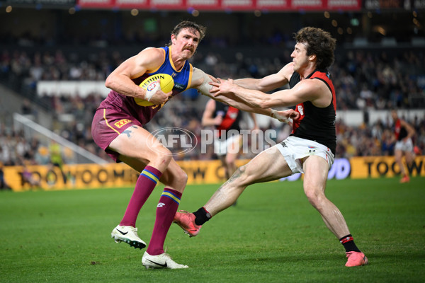 AFL 2024 Round 24 - Brisbane v Essendon - A-53373509